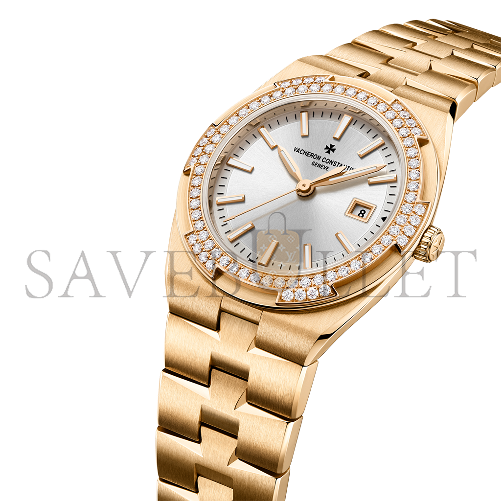 VACHERON CONSTANTIN OVERSEAS QUARTZ 33 MM PINK GOLD WATCH 1225V/200R-H031 VACHERON CONSTANTIN OVERSEAS QUARTZ 33 MM PINK GOLD WATCH 1225V/200R-H031